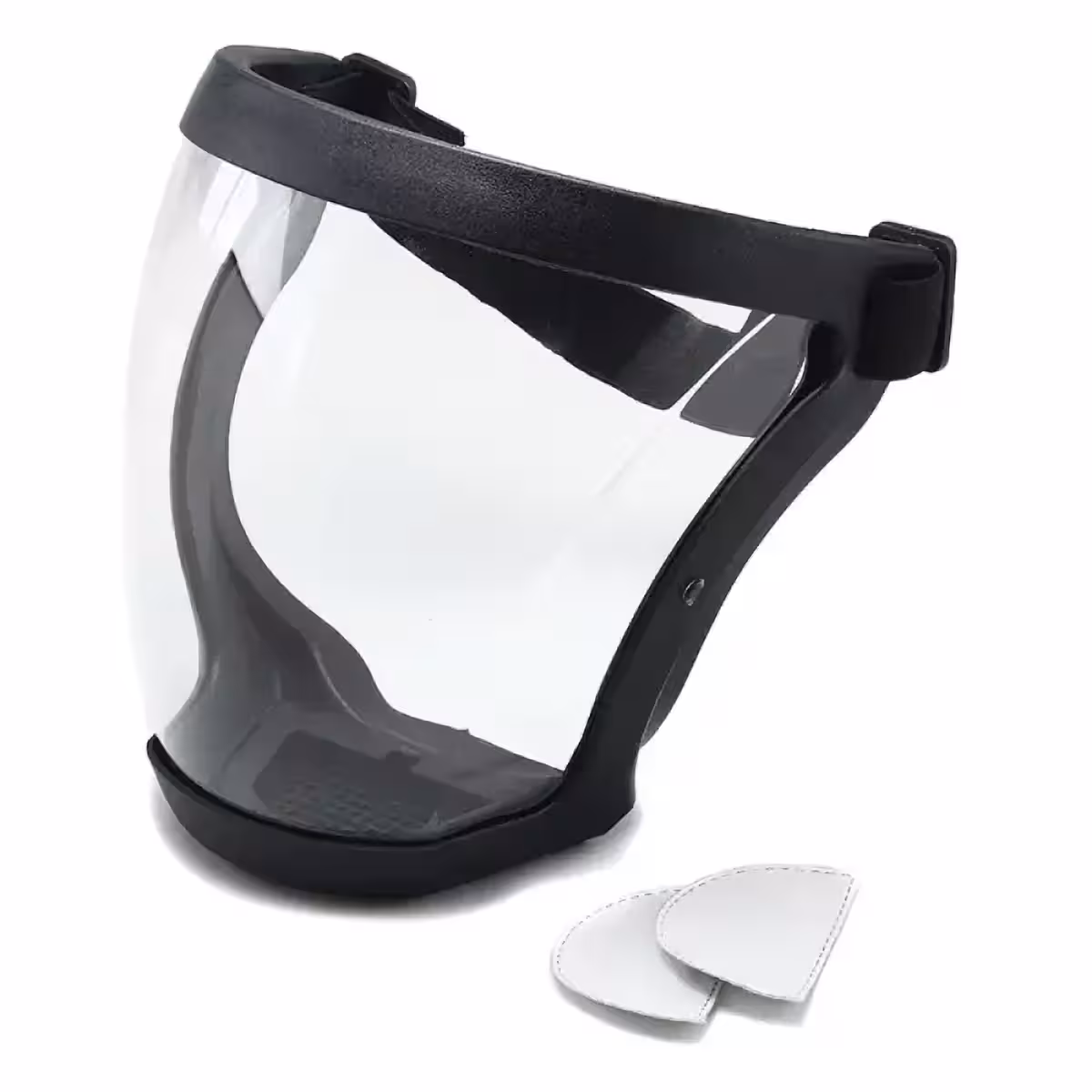 Предпазна маска за лице с прахов филтър, включително 5 резервни филтъра PM2.5