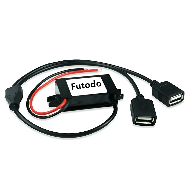 Изображение на USB зарядно за електронни устройства, стабилен изход 5V 3A, подходящо за телефони и автомобилни камери