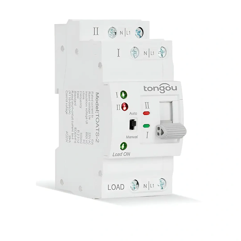 ATS устройство, снимано от прав ъгъл за страничен изглед