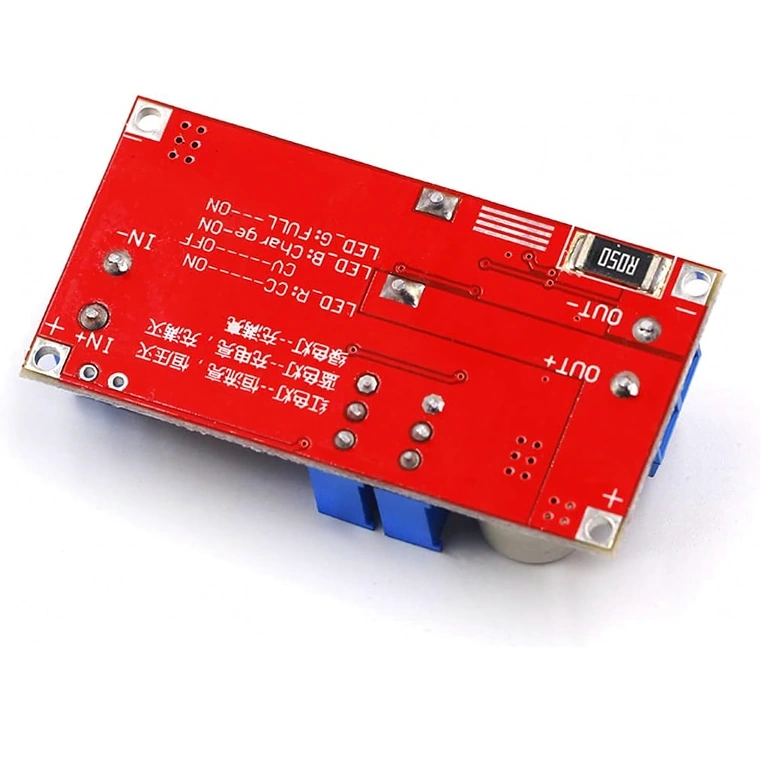 Регулируем XL4015 buck конвертор – изглед отзад