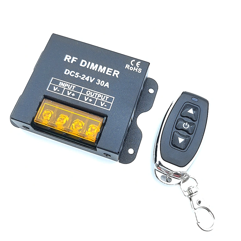 DC димер 5V 12V 24V за регулиране на яркостта на LED ленти