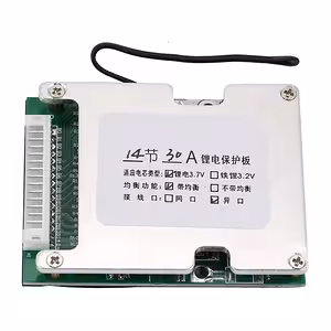 BMS 14S 52V 30A за Li-Ion батерии – защита и балансиране на акумулатори