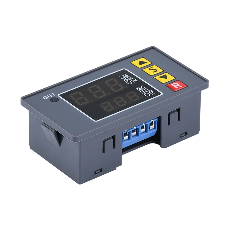 Бутони „S“, „▲“, „▼“ и „R“ за настройка на параметрите на таймера