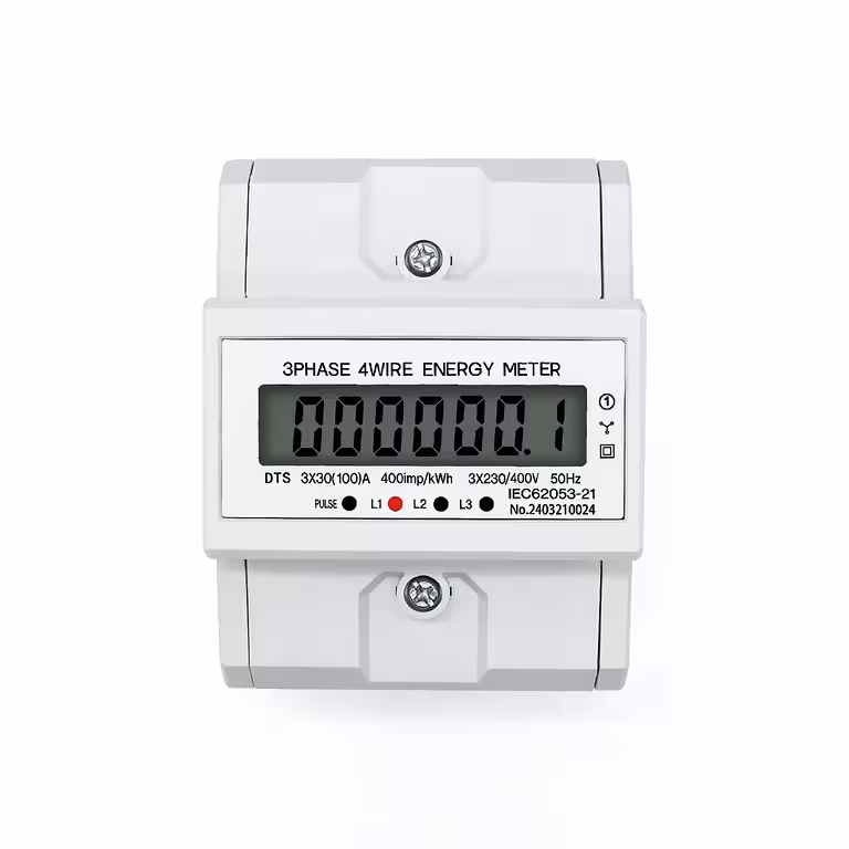 Цифров Трифазен Мерител на Енергия 380V – Прецизно Следене на Консумацията
