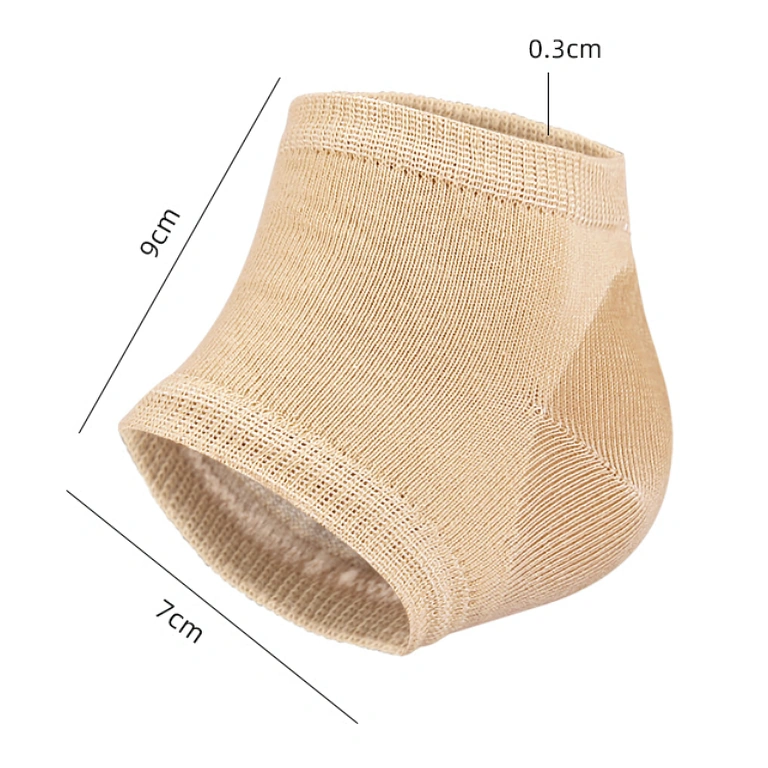 Детайл на силиконова гел стелка за пети