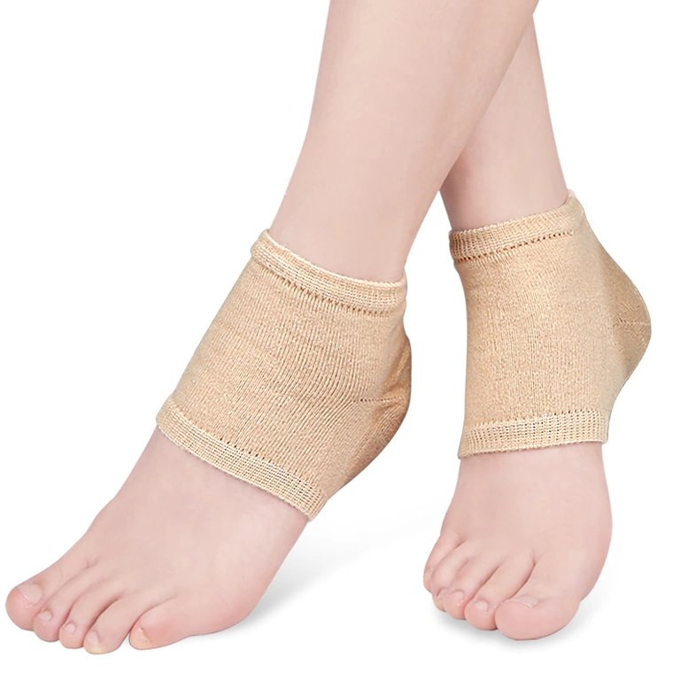 Силиконова защита за пети – страничен изглед