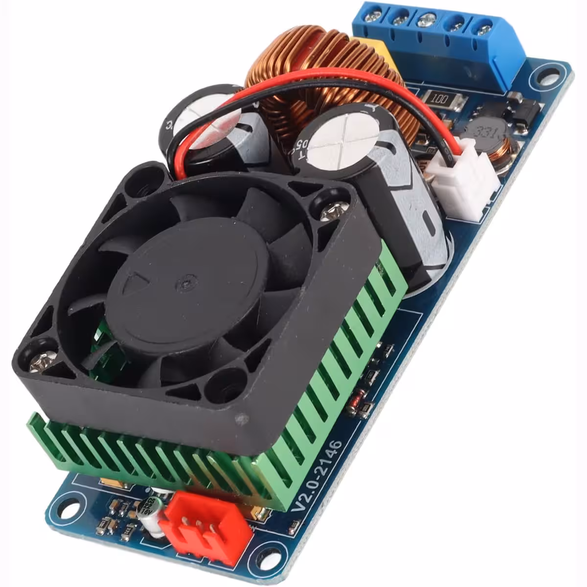 Електронни компоненти на платката на моно усилвателя 500W