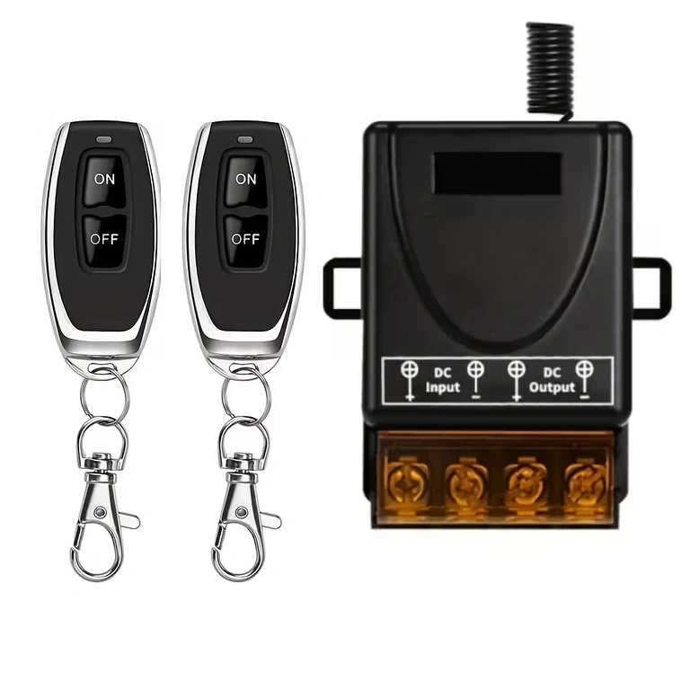 Реле с дистанционно управление 24V 30A за помпи, осветление и индустриални машини