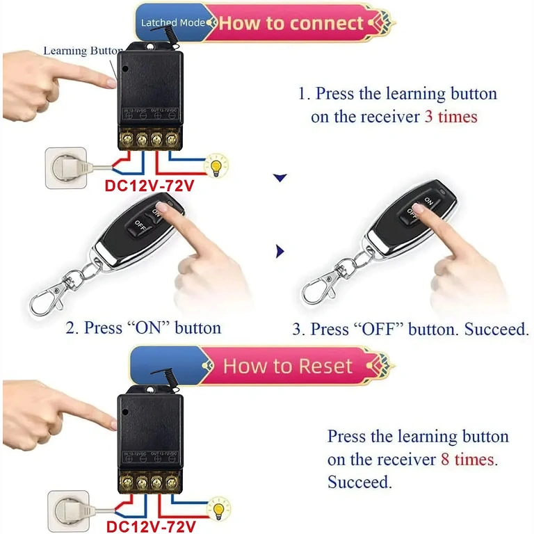 RF модул 433 MHz, реле с дистанционно управление за прецизен и сигурен контрол