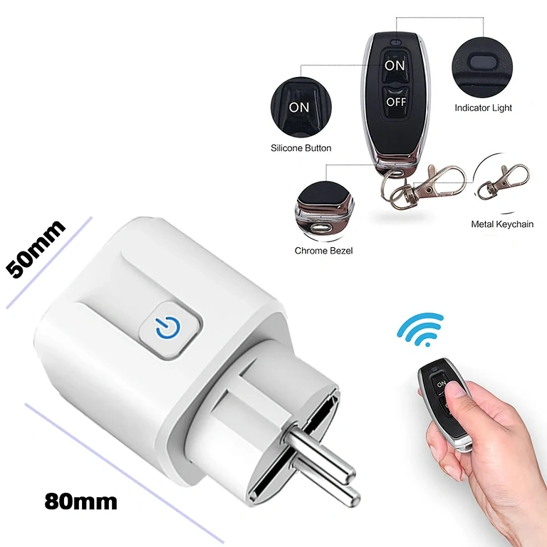 Контакт с дистанционно управление RF433 за контрол на осветление и уреди