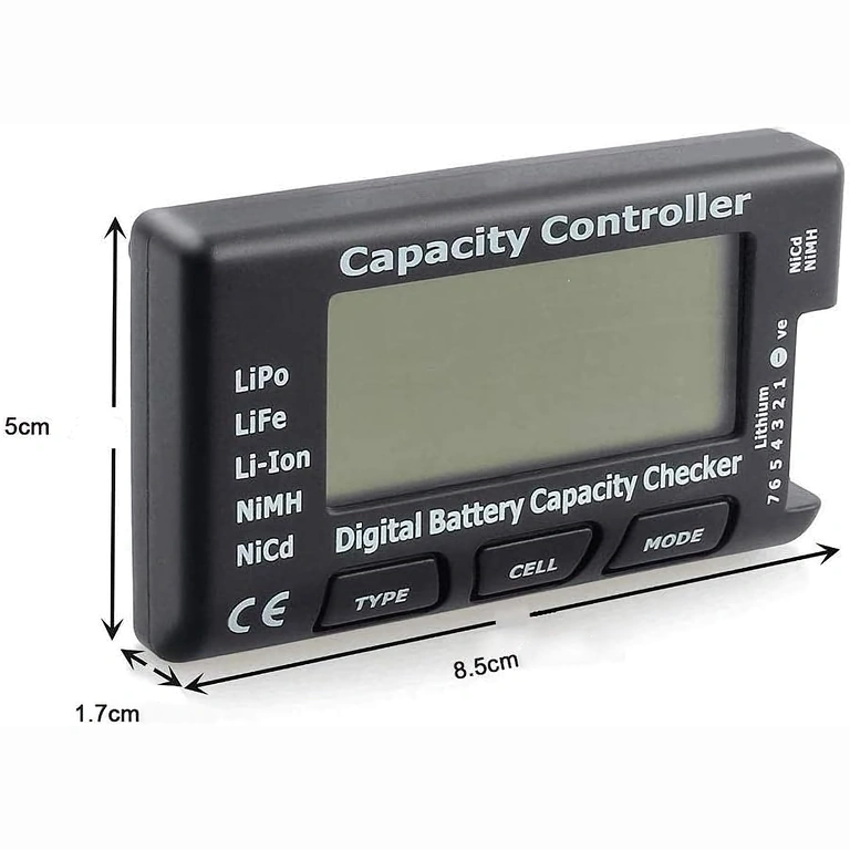 Дигитален тестер Li-Ion 18650 и LiPo 2–7S, бърз и прецизен