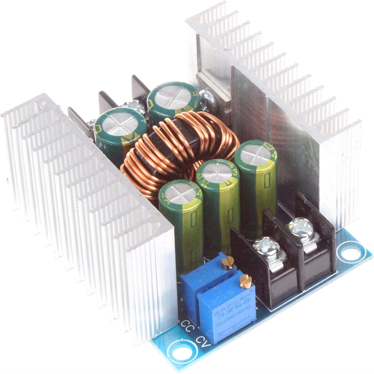 Регулиране на напрежение и ток на CC/CV модул 20A 300W