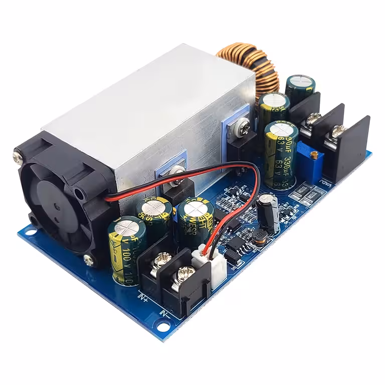 DC-DC Step-Down Захранване 12–75V 25A 600W – Регулатор Напрежение и Ток CV/CC за Захранване и Батерии