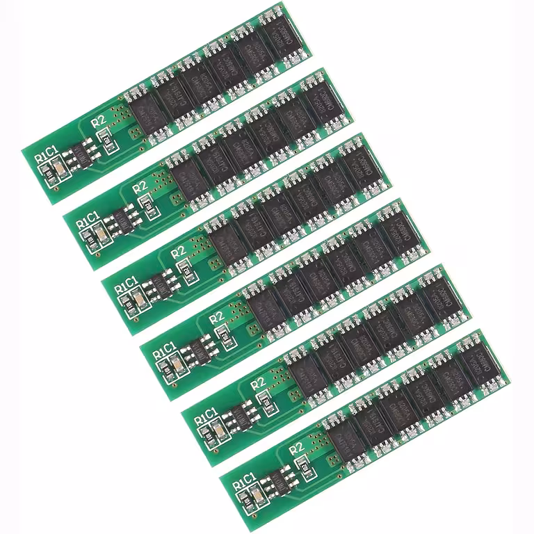 Комплект 6 бр. – BMS Модул 1S 18650 3.7V 10A с Пълна Защита