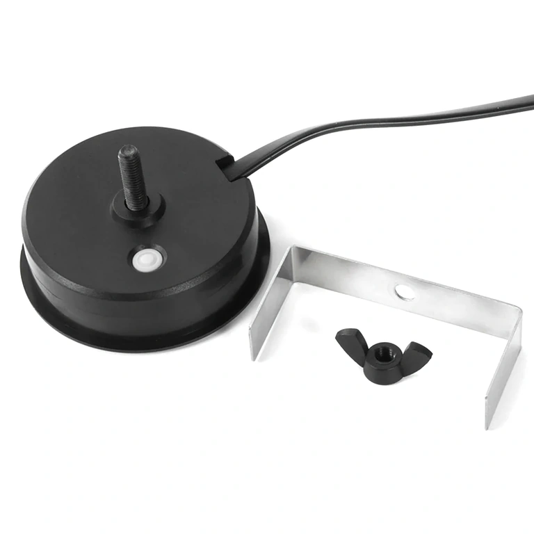 Кръгъл модул с дисплей за процент заряд на батерията и волтметър, съвместим с Li-ion и LiFePO4 12V–72V за електрически велосипед, тротинетка и скутер