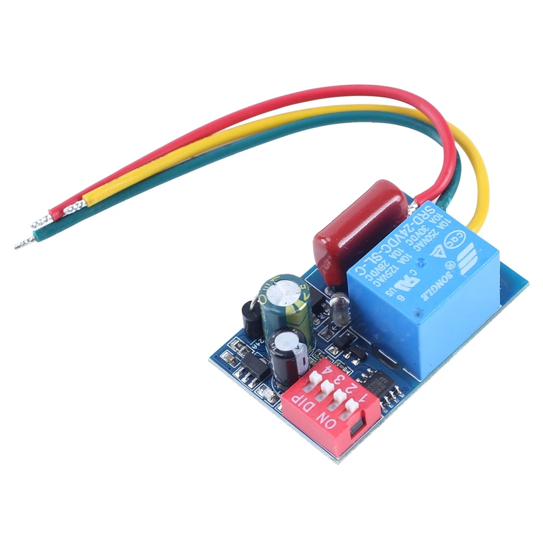 Компоненти на механичния/аналогов времеви релеен модул – детайлен изглед