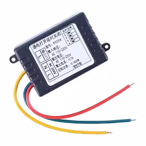 Механично/Аналогово Времево Реле 1–480 мин – Забавяне при Изключване, AC 220V 7A