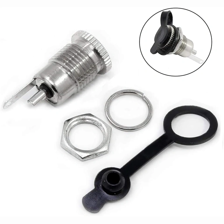 Комплект 5 броя DC букса 12V 5.5x2.1мм – опаковка