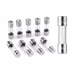 Комплект 100 бр. Стъклена Предпазителна Фюза 10A 250V – Бърза Защита за Ел. Уреди