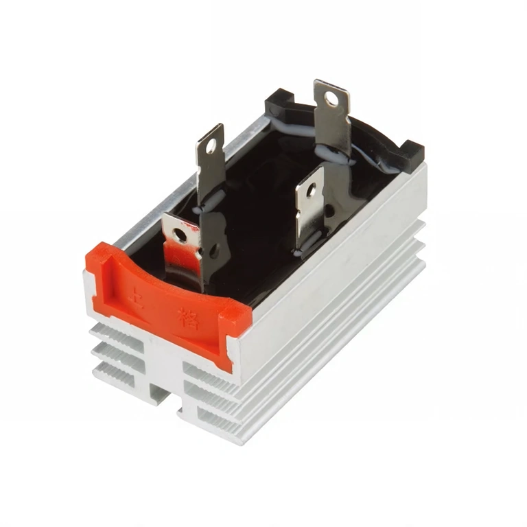 Еднофазен мостов токоизправител – страничен изглед