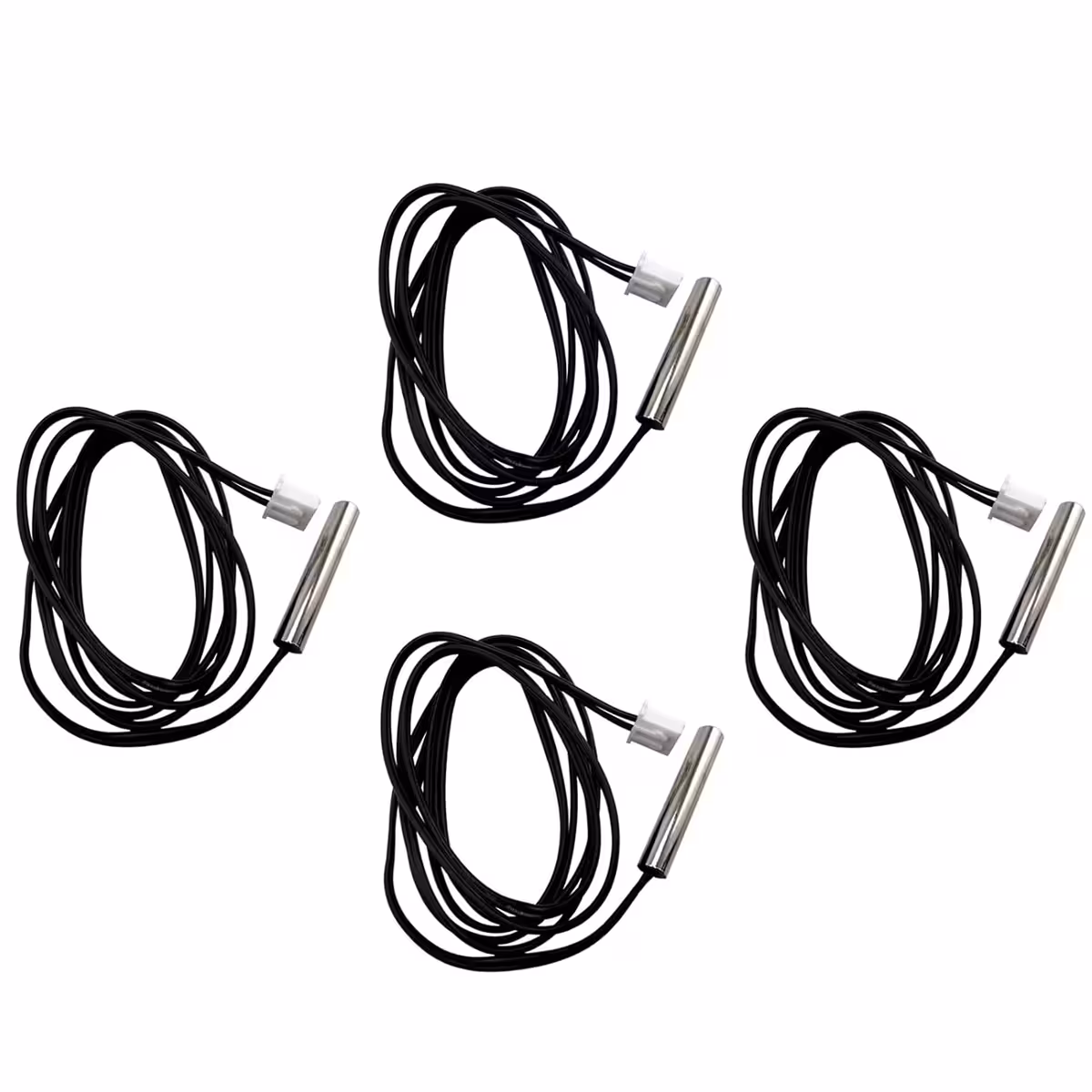 Комплект 4 броя NTC температурен сензор 10K за централна отоплителна система
