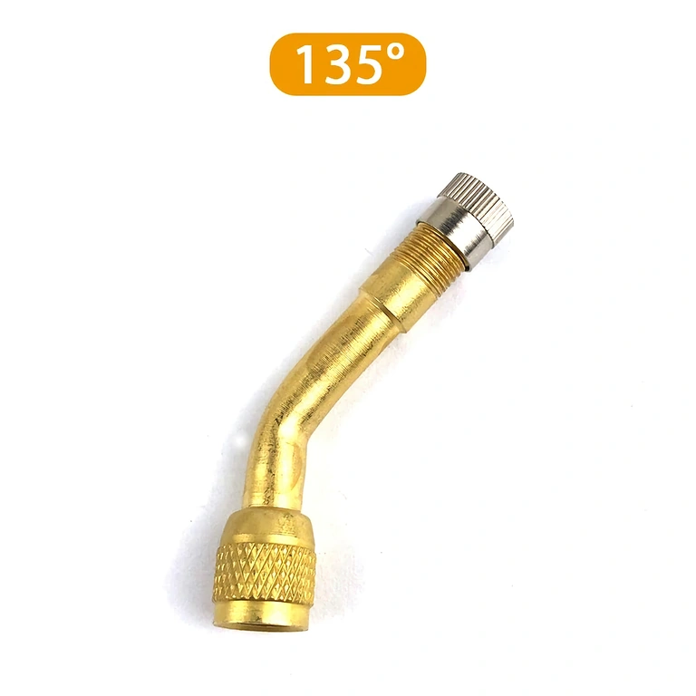 Комплект 4 броя ъглов удължител за автомобилен вентил 135°, допълнителен изглед