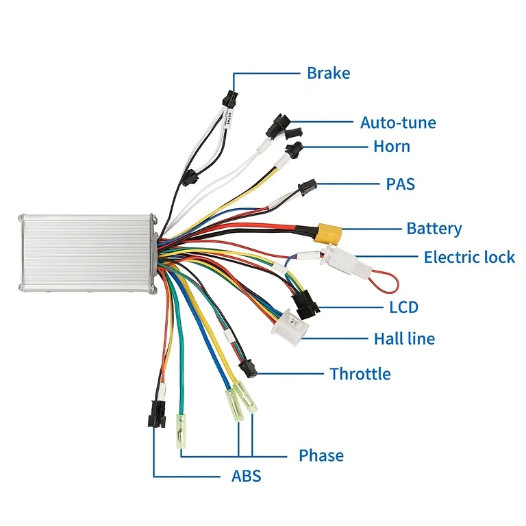 Инсталация на универсален контролер TF100 за електрически скутер