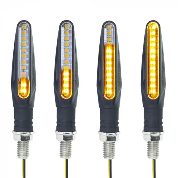 Мотоциклетна сигнализация динамика маяци моторен скутер с LED последователно университет сигнализиране ATV