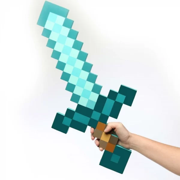 Меч Minecraft диамантена пластмасова пяна за продажба купена играчка цена