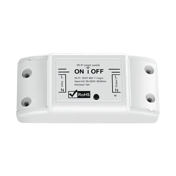 Безжично реле 1 канал wifi автоматика за отваряне от телефон Tuya Smart Life 220V 10A